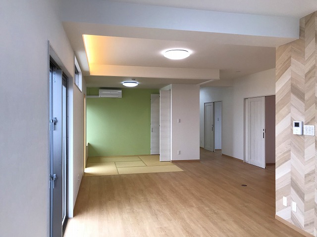 深呼吸したくなる空間づくりを感じる部屋